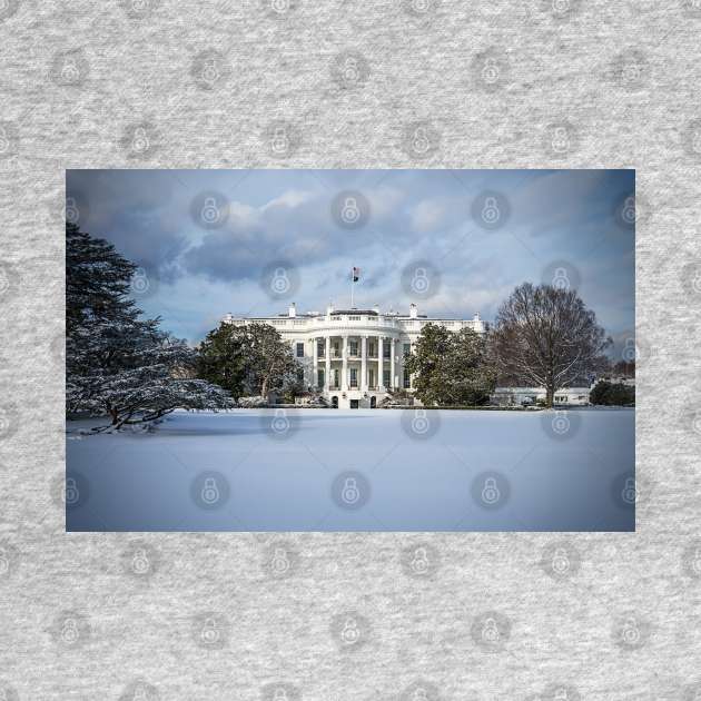 Winter at 1600 Pennsylvania Ave by JennyPool